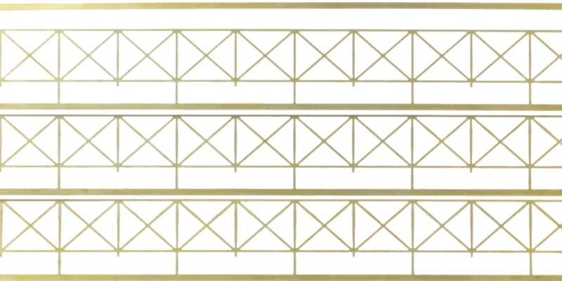87TRAIN 22250 H0 Geländer – Modell 6