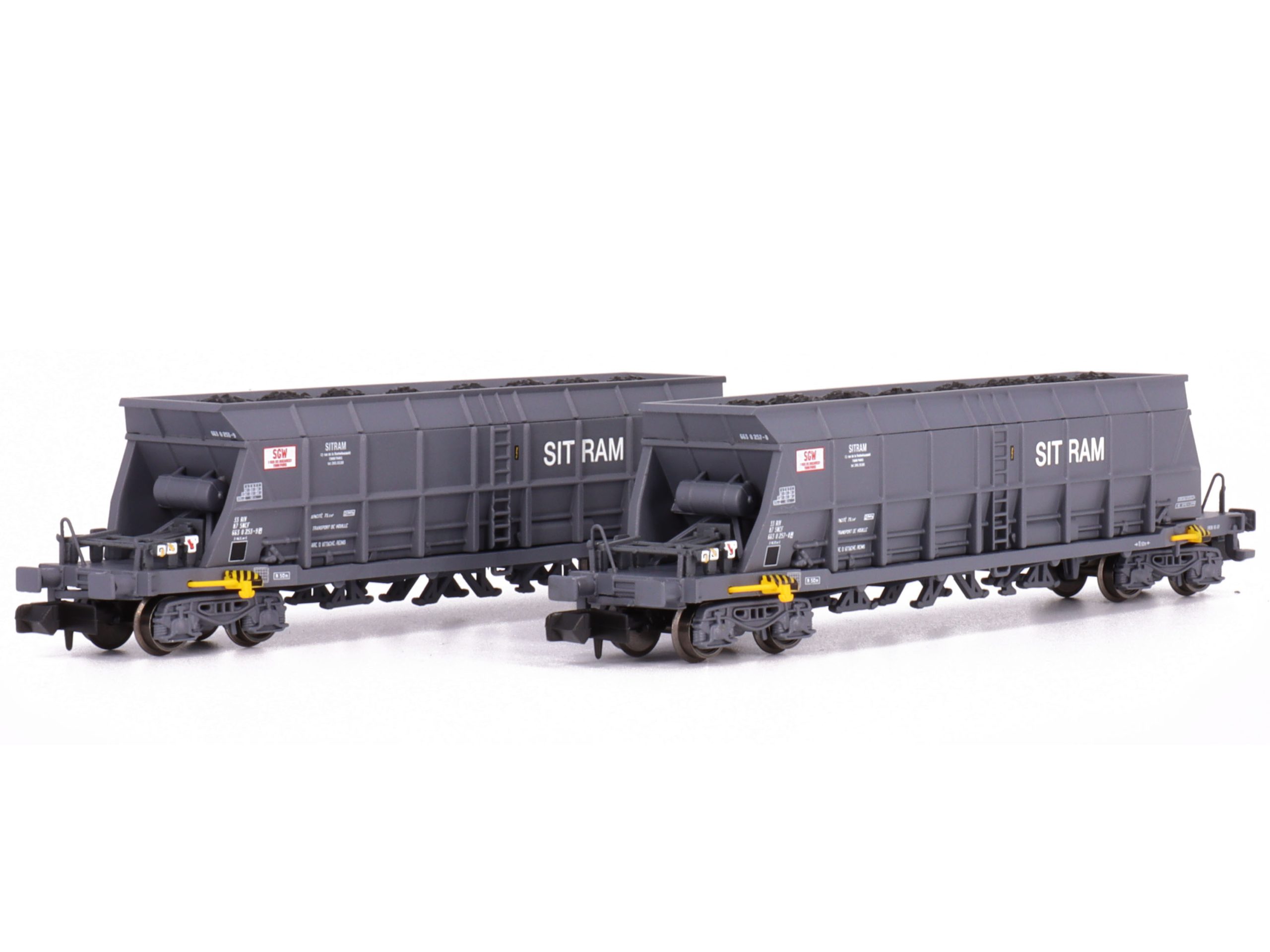 Güterwagen Set Selbstentladewagen Faoos SNCF Ep.IV 2-teilig