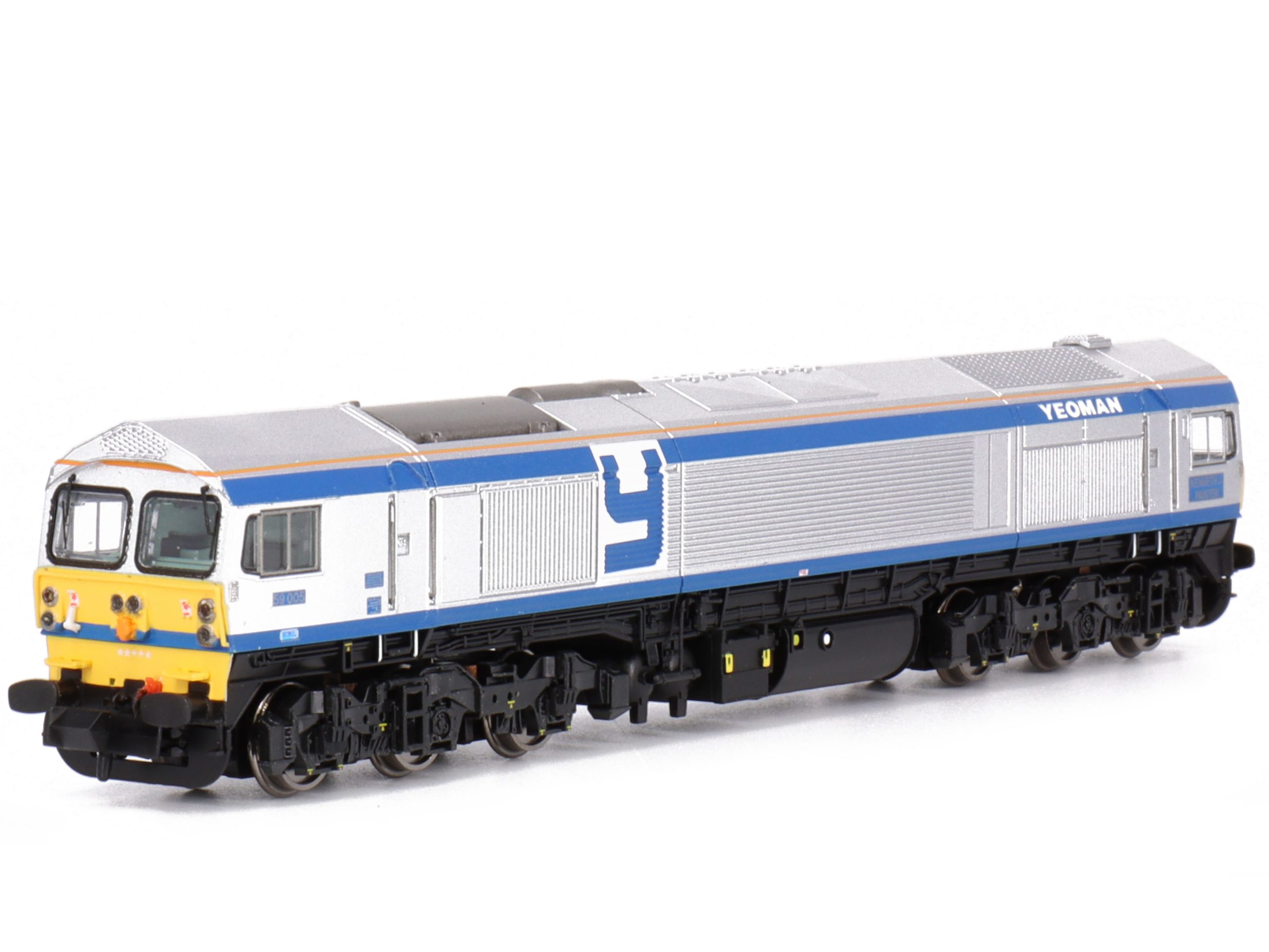 DCC + Sound Diesellok Class 59 Painter 59005 Foster Yeoman Silver