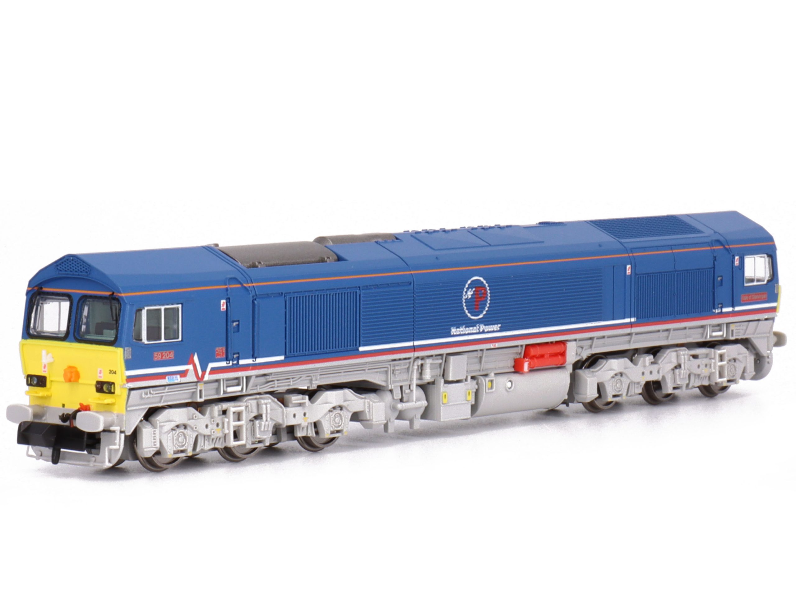 DCC + Sound Diesellok Class 59 59204 National Power Blue