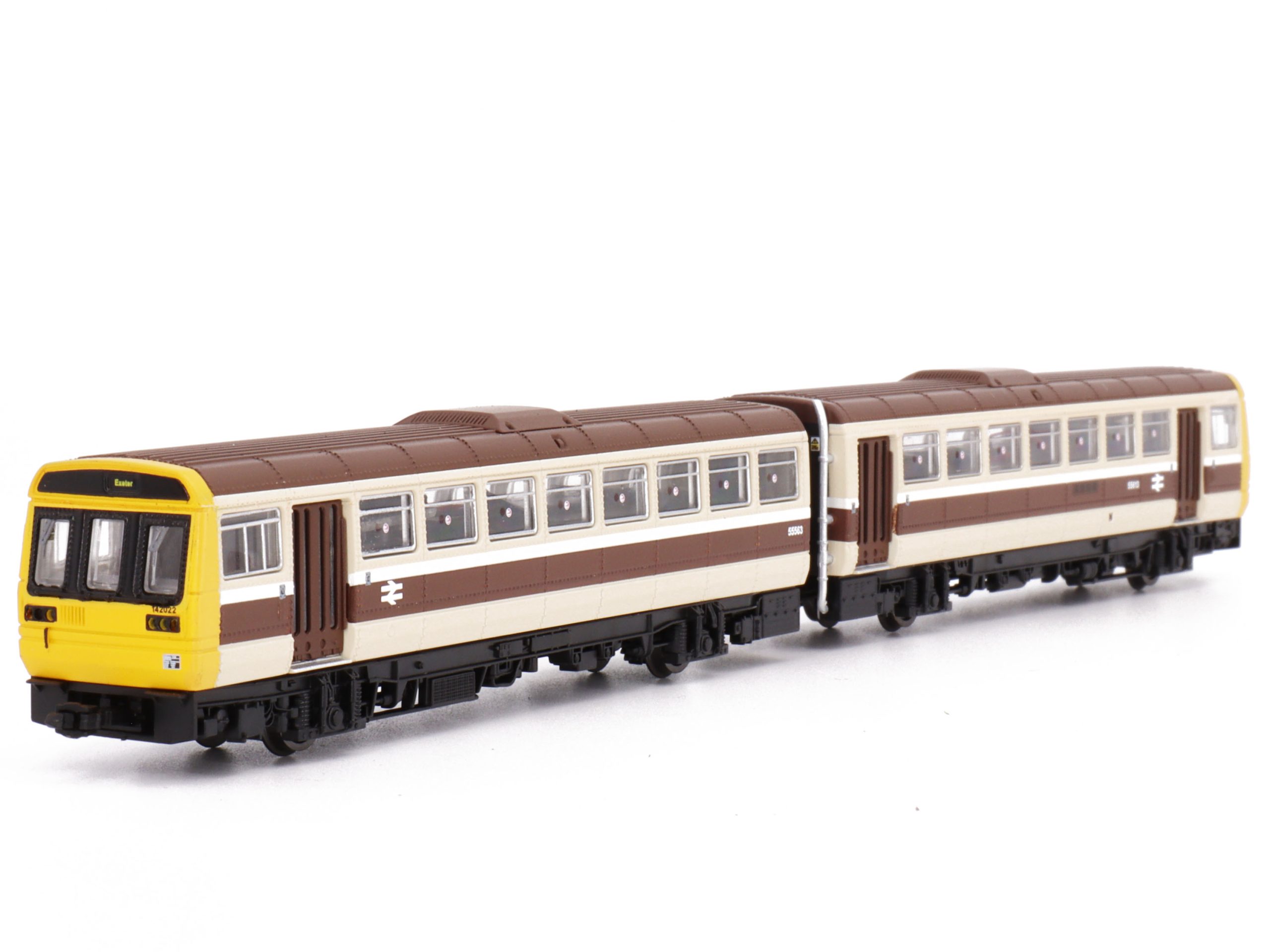 Dieseltriebzug Class 142 Mock Great Western Choc & Cream No. 142022 2-teilig