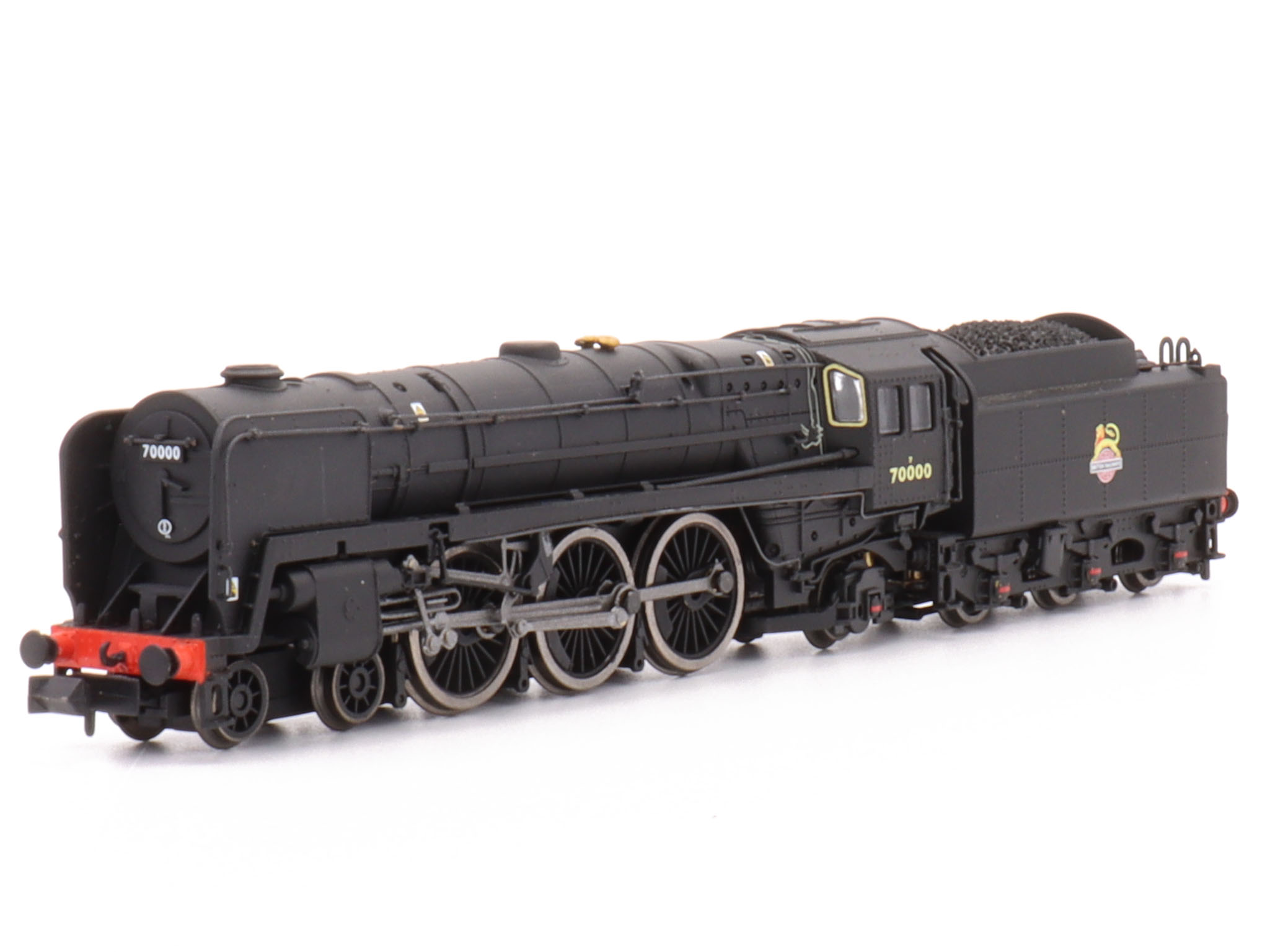 Dampflok Class 7MT 4-6-2 Britannia 70000 Britannia BR unlined black with early emblem