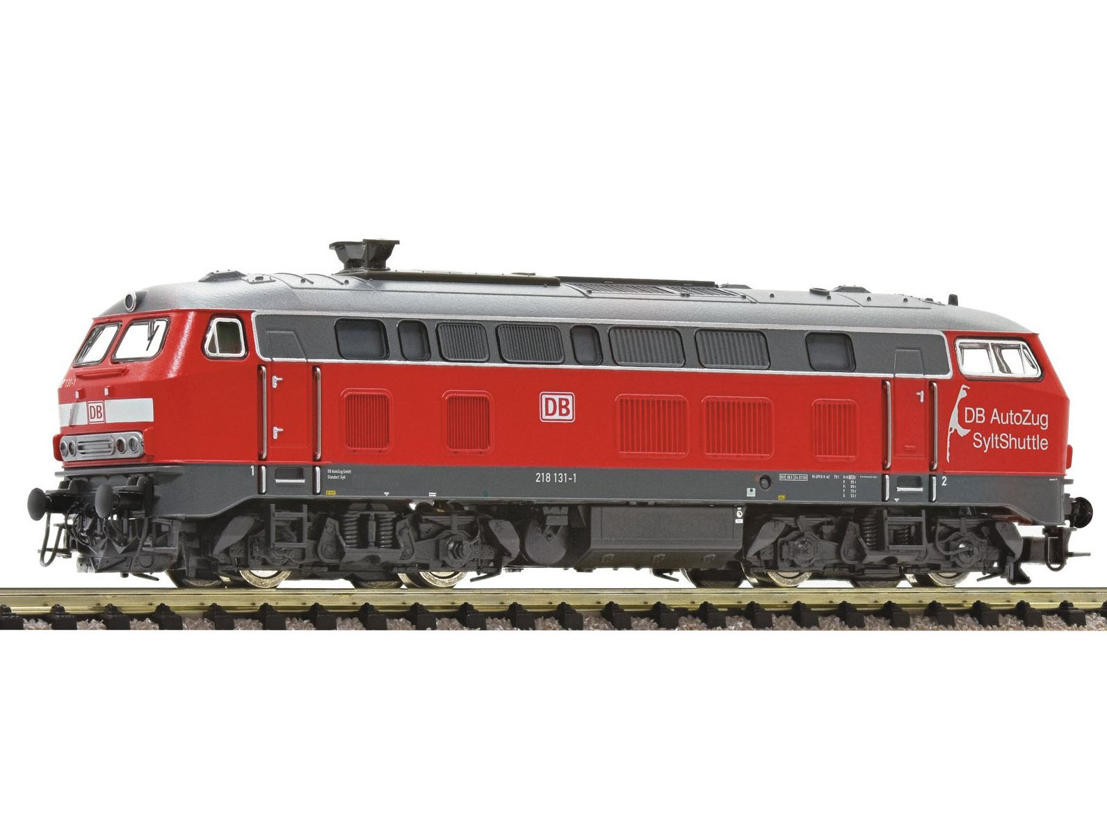 DCC + Sound Diesellok 218 131-1 DB AG Ep.VI