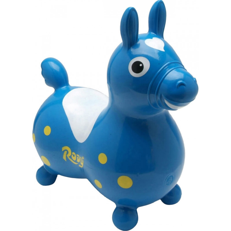 Hüpfpferd Rody blau