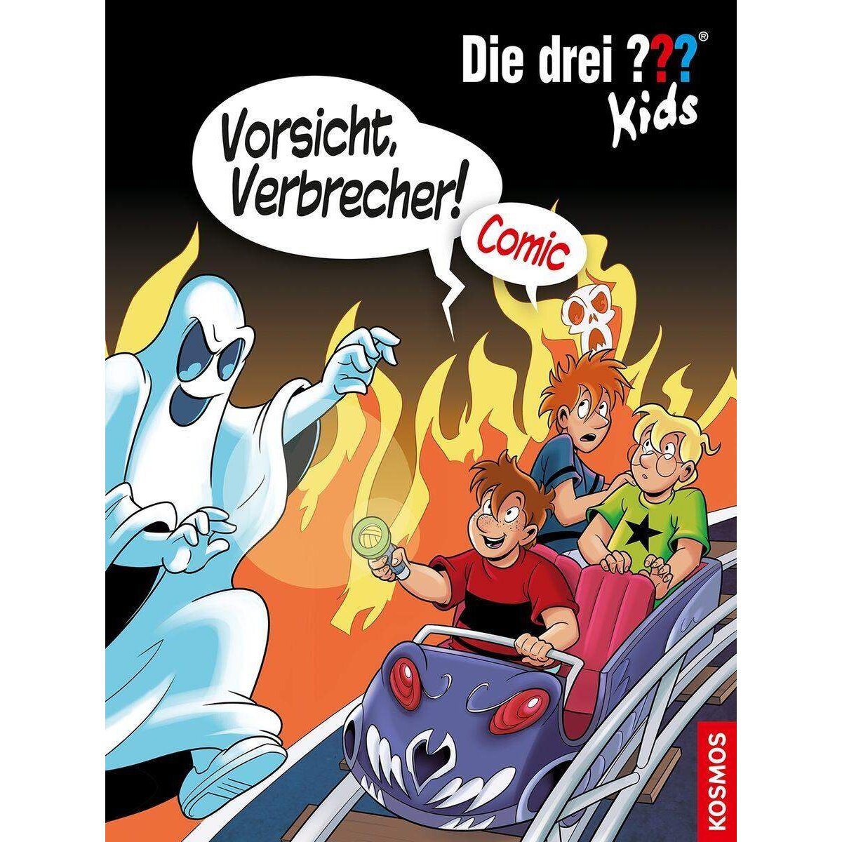 KOSMOS Die drei??? Kids Vorsicht, Verbrecher! Comicband