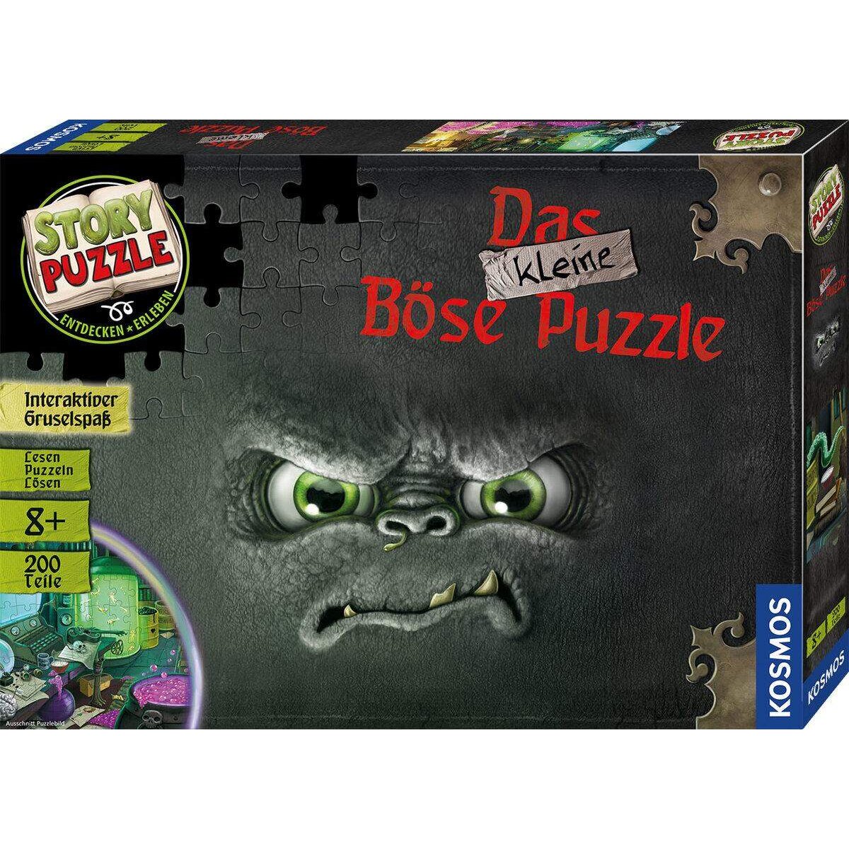 KOSMOS Story Puzzle – Das kleine Böse Puzzle, 200 Teile