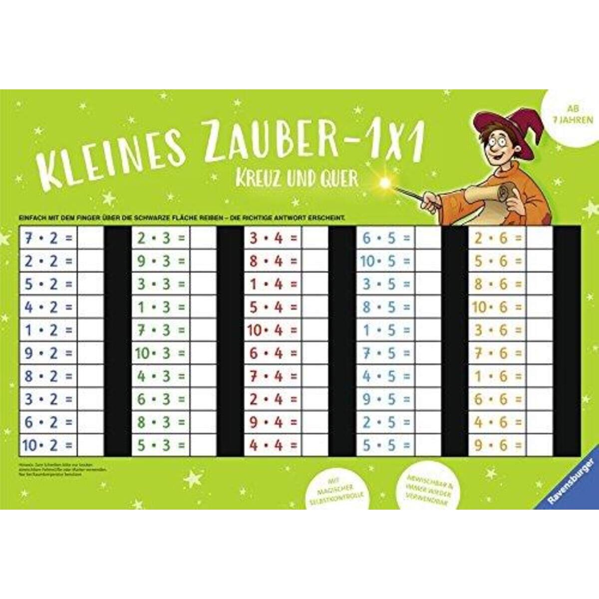 Ravensburger Kleines Zauber-1 x 1: Kreuz und quer