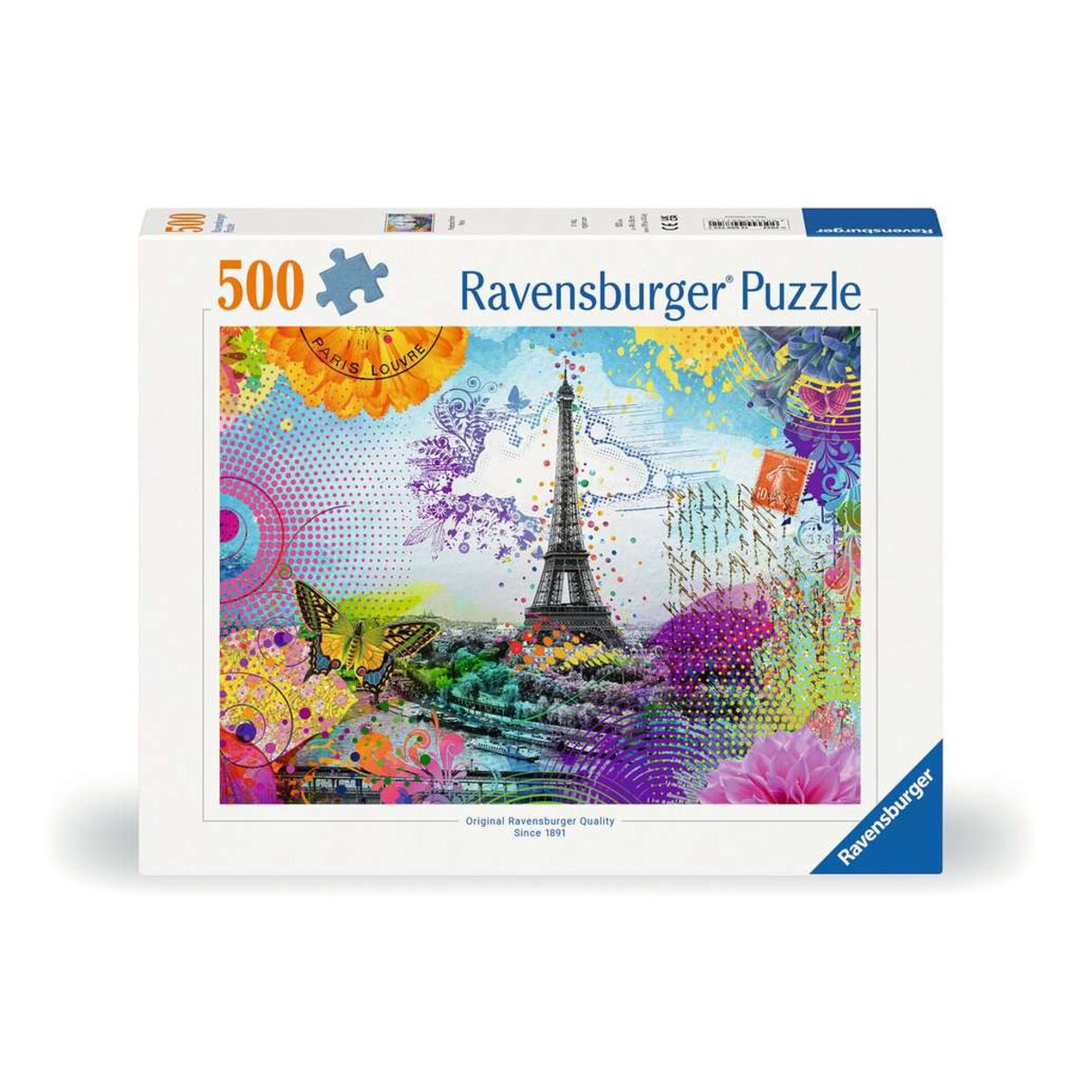 Ravensburger Puzzle – Postkarte aus Paris, 500 Teile