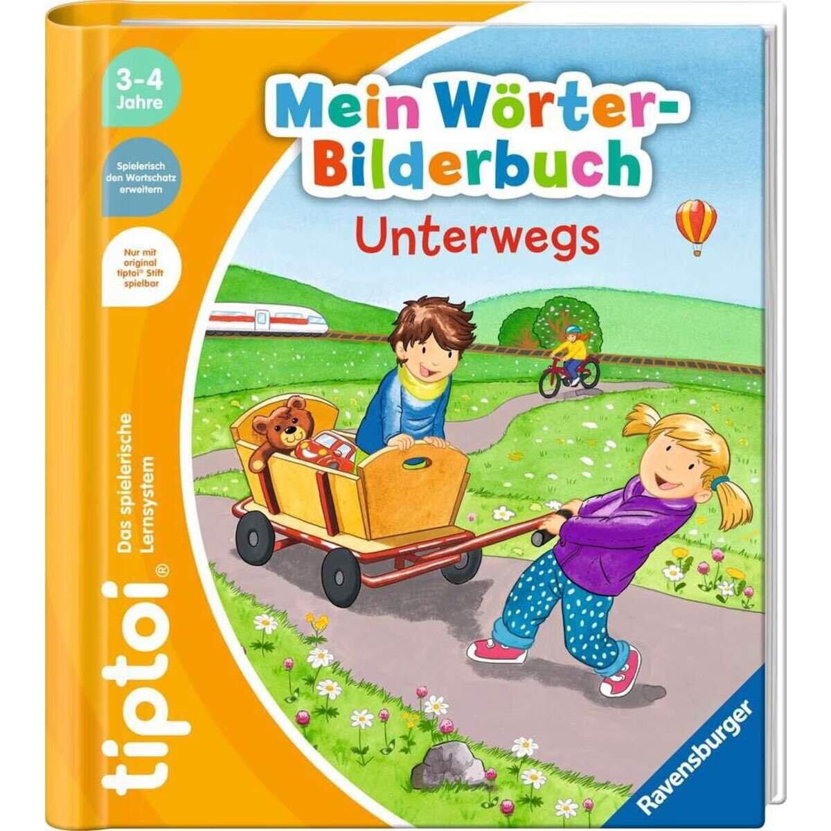 Ravensburger tiptoi® Mein Wörter-Bilderbuch Unterwegs